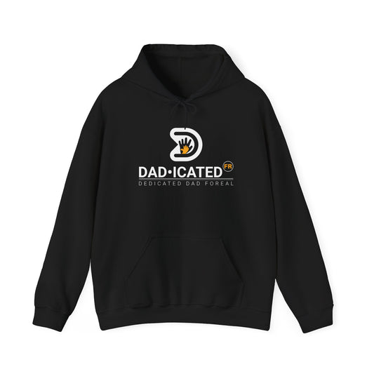 DadicatedFR Hooded Sweatshirt WHT/OR